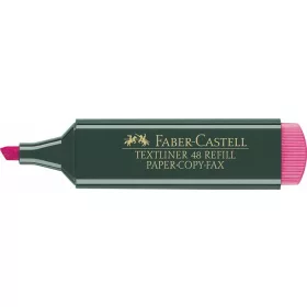   Szövegkiemelő, 1-5 mm, FABER-CASTELL, "Textliner 48", rózsaszín