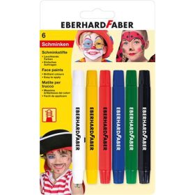  Arcfesték, EBERHARD-FABER, csavarható, 6 különböző szín