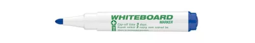 Tábla- és flipchart marker, 1-3 mm, antibakteriális, kúpos, ICO "11 XXL", kék
