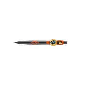   Golyóstoll, 0,8 mm, nyomógombos, fekete mintás tolltest, ICO "Halloween", kék