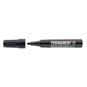   Alkoholos marker, 1-3 mm, kúpos, ICO "Permanent 11", fekete