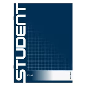   Füzet, tűzött, A4, kockás, 32 lap, ICO "Student"