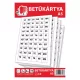 Betűkártya, A5, ICO "Süni"