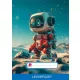 Füzet, tűzött, A5, lecke, 32 lap, ICO "Süni", robot