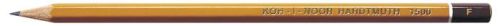 Grafitceruza, F, hatszögletű, KOH-I-NOOR "1500"  (12 darab/doboz)