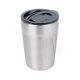 Termoszbögre, 300 ml, rozsdamentes acél, TROIKA "Cup-uccino", ezüst