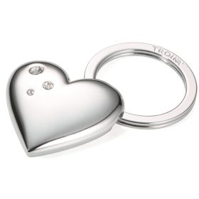   Kulcstartó, SWAROVSKI® kristályokkal, TROIKA, "Girls best friends" Shiny