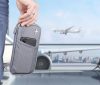 Dokumentumtároló, utazáshoz, RFID védelemmel, TROIKA "Safe flight", szürke