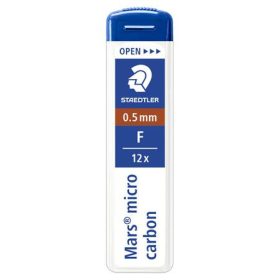   Grafitbél, F, 0,5 mm, STAEDTLER "Mars Micro Carbon 250"
