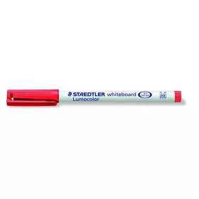   Táblamarker, 1 mm, M, kúpos, STAEDTLER "Lumocolor 301", piros