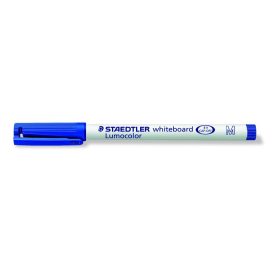   Táblamarker, 1 mm, M, kúpos, STAEDTLER "Lumocolor 301", kék