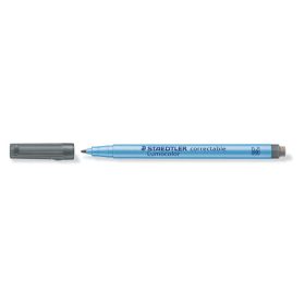   Alkoholmentes marker, OHP, 1 mm, STAEDTLER "Lumocolor 305 M", fekete