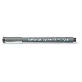   Tusfilc, 0,1 mm, STAEDTLER "Pigment Liner 308", fekete