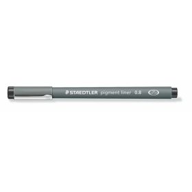  Tusfilc, 0,8 mm, STAEDTLER "Pigment Liner 308", fekete