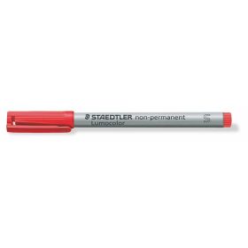   Alkoholmentes marker, OHP, 0,4 mm, STAEDTLER "Lumocolor 311 S", piros
