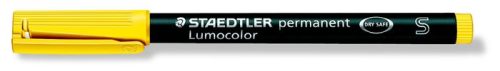 Alkoholos marker, OHP, 0,4 mm, STAEDTLER "Lumocolor 313 S", sárga
