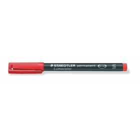   Alkoholos marker, OHP, 0,4 mm, STAEDTLER "Lumocolor 313", piros