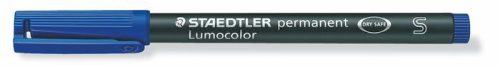 Alkoholos marker, OHP, 0,4 mm, STAEDTLER "Lumocolor 313 S", kék