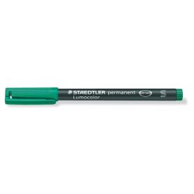   Alkoholos marker, OHP, 0,4 mm, STAEDTLER "Lumocolor 313", zöld