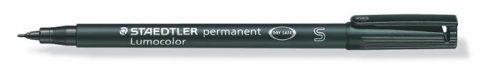 Alkoholos marker, OHP, 0,4 mm, STAEDTLER "Lumocolor 313", fekete