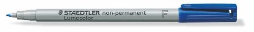 Alkoholmentes marker, OHP, 0,6 mm, STAEDTLER "Lumocolor 316 F", kék
