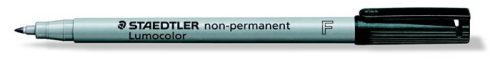 Alkoholmentes marker, OHP, 0,6 mm, STAEDTLER "Lumocolor 316 F", fekete
