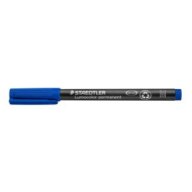   Alkoholos marker, OHP, 1 mm, STAEDTLER "Lumocolor 317", kék