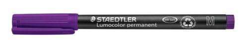 Alkoholos marker, OHP, 1 mm, STAEDTLER "Lumocolor 317 M", lila