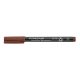 Alkoholos marker, OHP, 1 mm, STAEDTLER "Lumocolor 317 M", barna