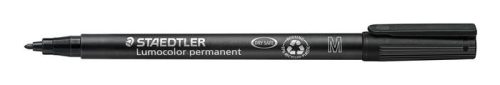 Alkoholos marker, OHP, 1 mm, STAEDTLER "Lumocolor 317", fekete