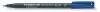 Alkoholos marker, OHP, 0,6 mm, STAEDTLER "Lumocolor 318", kék
