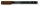 Alkoholos marker, OHP, 0,6 mm, STAEDTLER "Lumocolor 318 F", barna