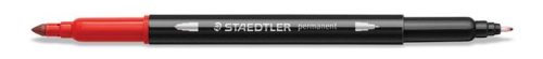 Alkoholos marker készlet, kétvégű, 0,5/3,0 mm, STAEDTLER "3187", 36 különböző szín
