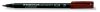 Alkoholos marker, OHP, 0,6 mm, STAEDTLER "Lumocolor 318 F", barna
