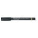 Alkoholos marker, 0,6 mm, F, STAEDTLER "Lumocolor Special 319", fekete