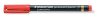 Alkoholos marker, 0,6 mm, F, STAEDTLER "Lumocolor Special 319", piros