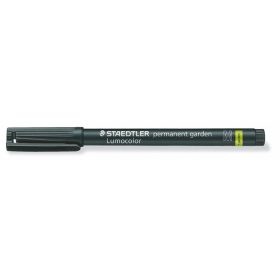   Alkoholos marker, 1 mm, kúpos, STAEDTLER "Lumocolor® garden 319 GM", fekete