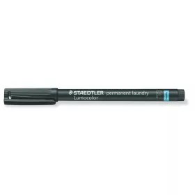  Textil jelölő alkoholos marker, F, kúpos, STAEDTLER "Lumocolor Laundry 319 LM", fekete