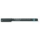 Textil jelölő alkoholos marker, F, kúpos, STAEDTLER "Lumocolor Laundry 319 LM", fekete