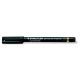 Alkoholos marker, 0,4 mm, S, STAEDTLER "Lumocolor Special 319", fekete