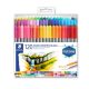 Rostirón készlet,  0,8/3,0 mm, kétvégű, STAEDTLER "3200", 120 különböző szín