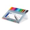 Tűfilc készlet, 0,3 mm, STAEDTLER "Triplus 334", 20 különböző szín