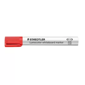  Táblamarker, 2-5 mm, vágott, STAEDTLER "Lumocolor 351 B", piros