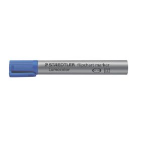   Flipchart marker, 2 mm, kúpos, STAEDTLER "Lumocolor 356", kék