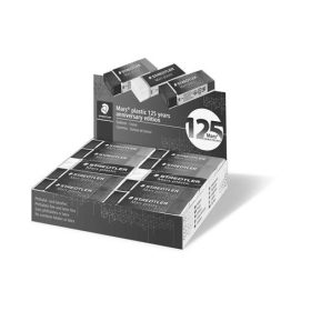   Radír display, STAEDTLER "Mars® Plastic 526, 125 years", kék-zöld-lila