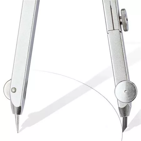 Körző készlet, precíziós, 3 darabos, STAEDTLER "Mars® comfort 552"