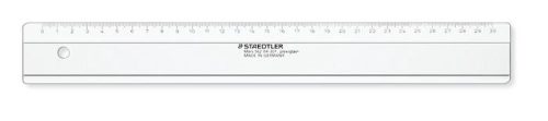 Vonalzó, műanyag, 30 cm, STAEDTLER "Mars 562 04 F"