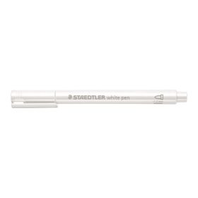   Dekormarker, 1-2 mm, kúpos, STAEDTLER "8323", fehér
