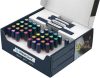 Kétvégű marker készlet, 52 darabos, SCHNEIDER „Paint-It 040 Twin marker Set 1”, 20 különböző szín