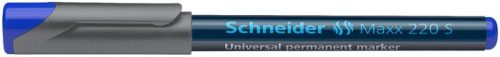 Alkoholos marker, OHP, 0,4 mm, SCHNEIDER "Maxx 220 S", kék